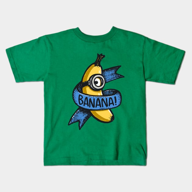 Banana Kids T-Shirt by Kennet